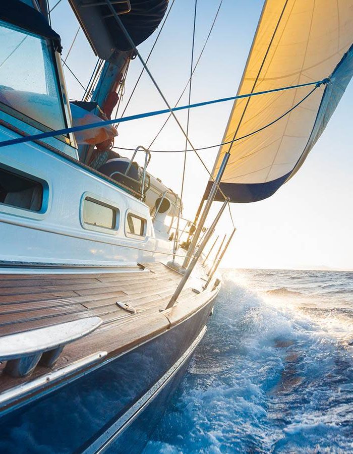 Sailing Sailing into the Sunset